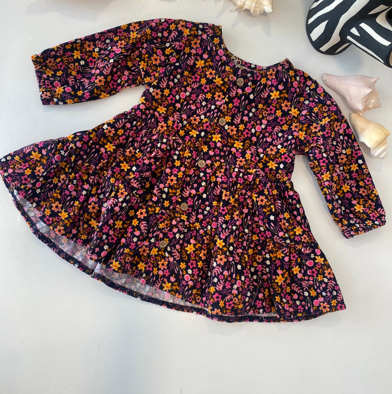 Floral Long Sleeve Dress