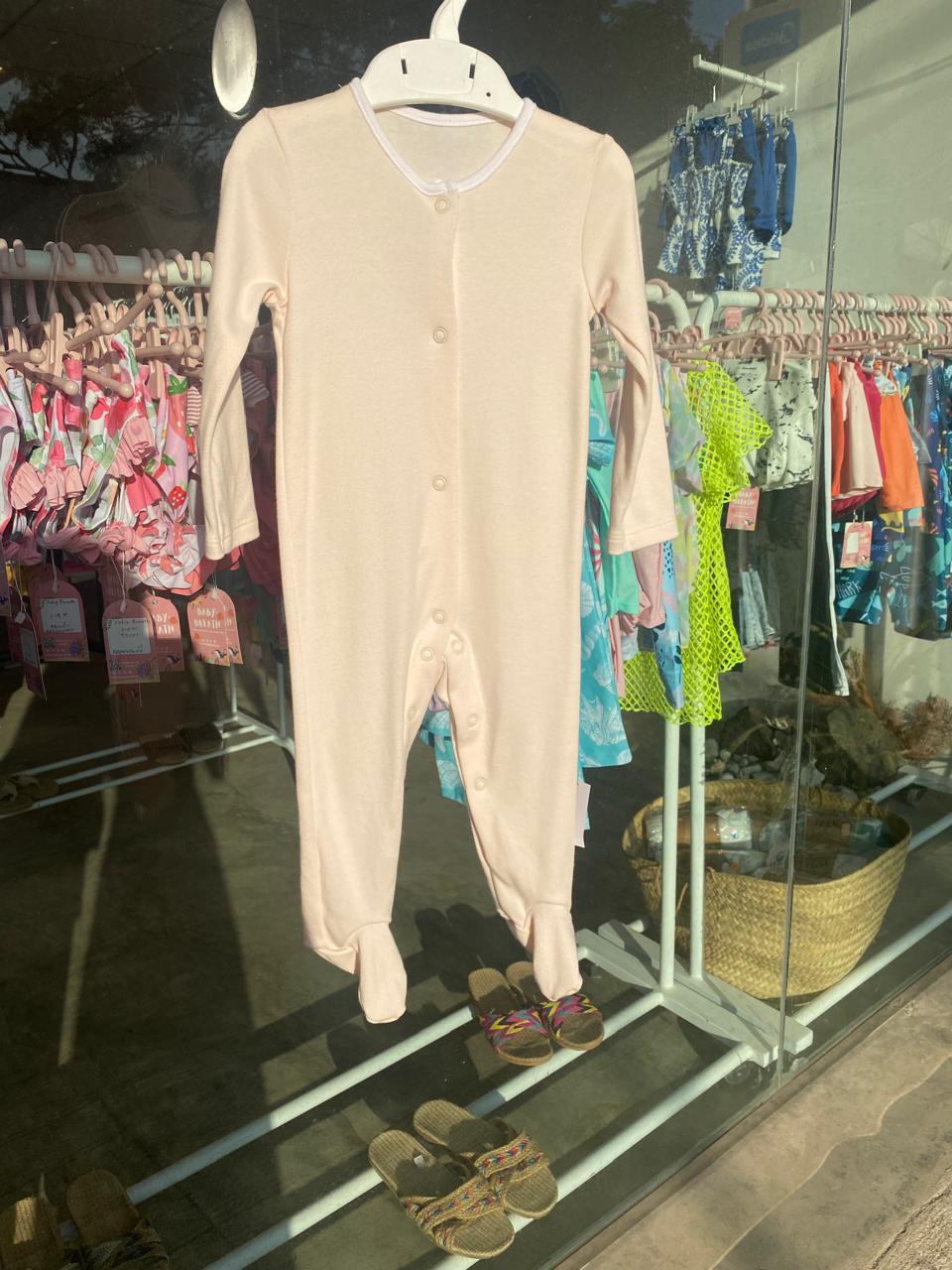 Baby Pink Sleepsuit