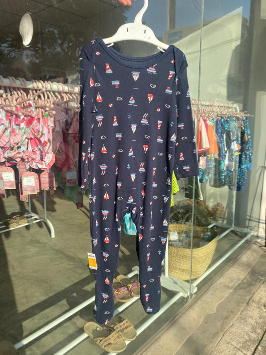 Boat Theme Sleepsuit