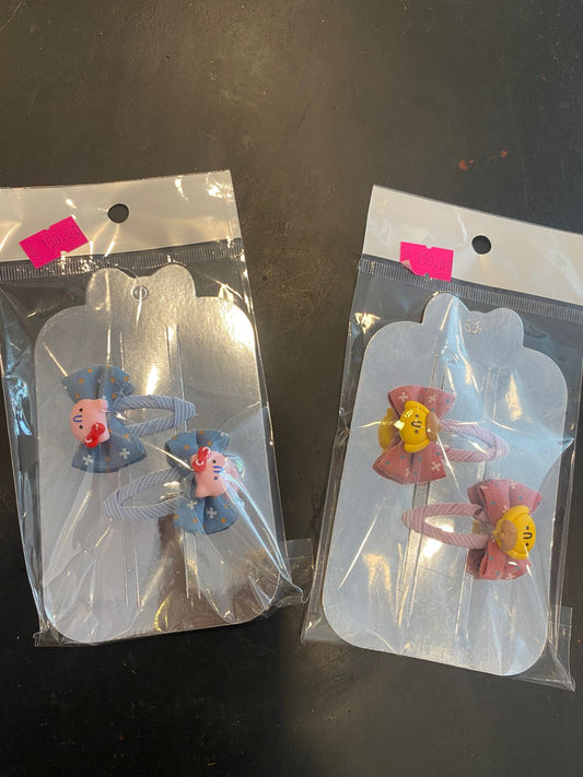 Bow With Animal Clip
