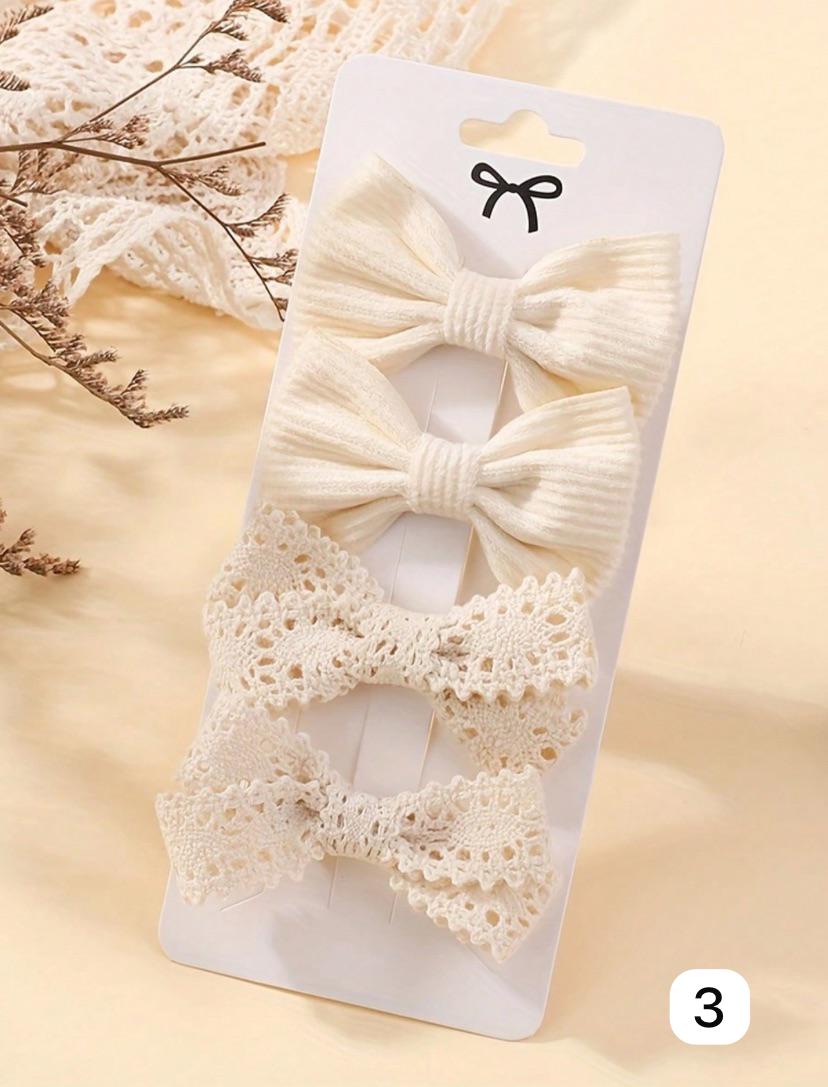 Cute Solid Color Mini Hair Clips