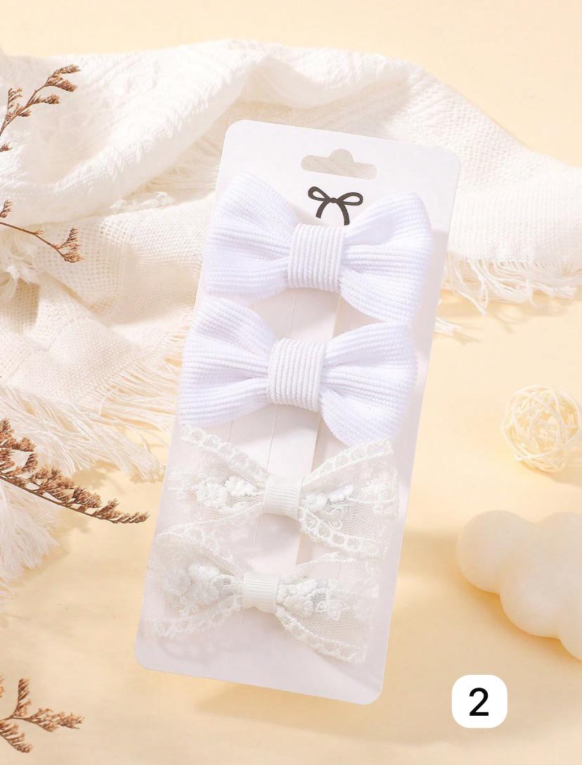 Cute Solid Color Mini Hair Clips