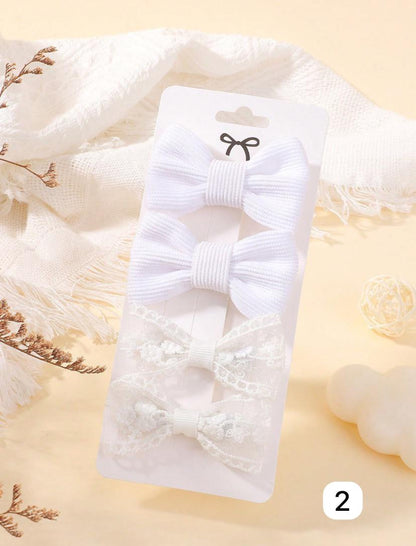 Cute Solid Color Mini Hair Clips