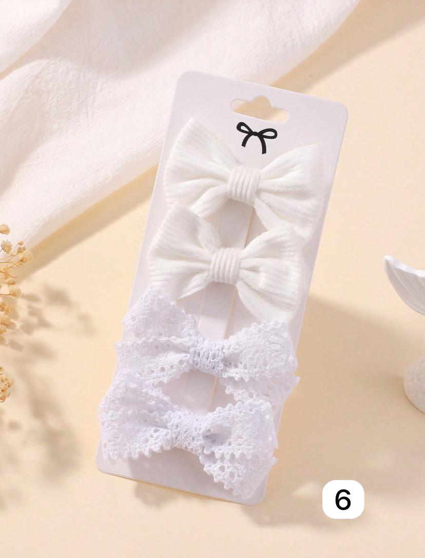 Cute Solid Color Mini Hair Clips