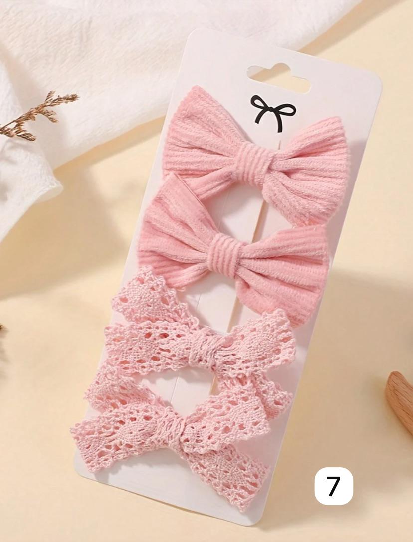 Cute Solid Color Mini Hair Clips