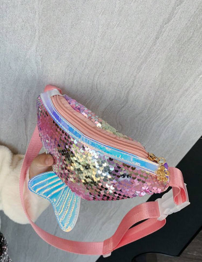 Girls Sequin Mermaid Pouch