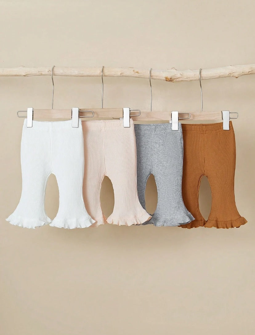 New Born Frill Bell Bottom Pant