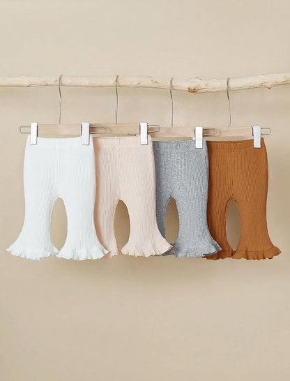 New Born Frill Bell Bottom Pant