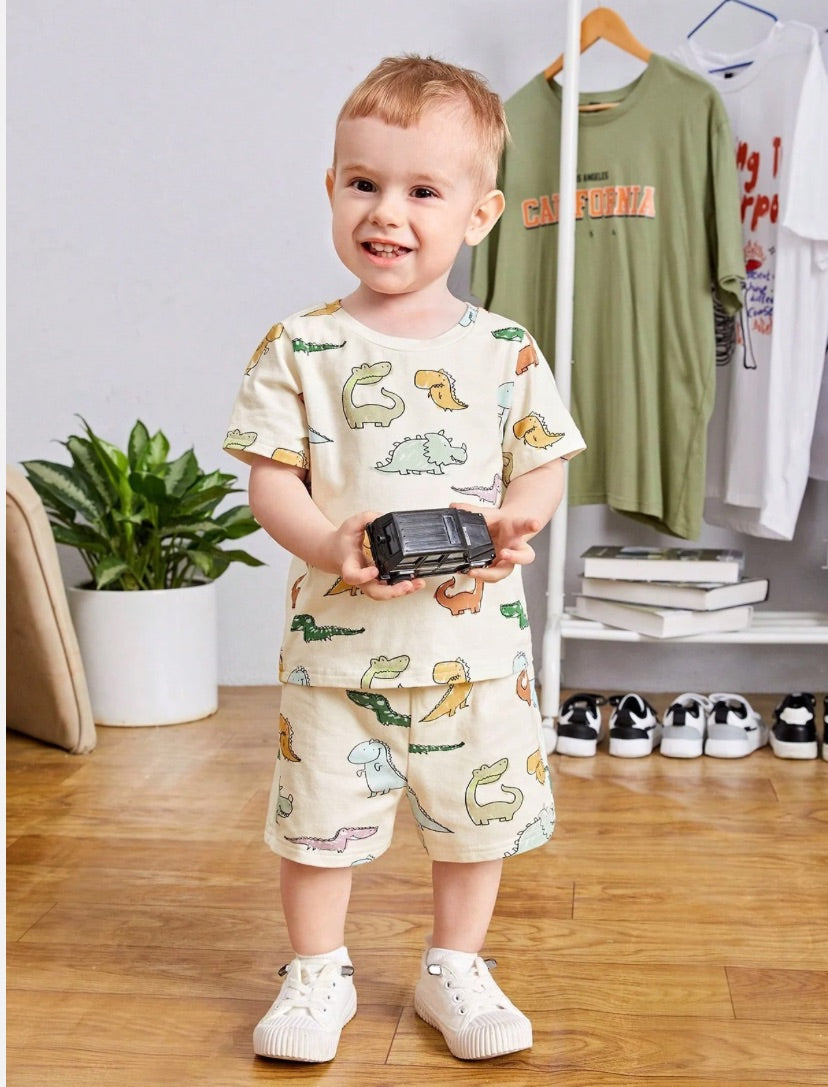 Dino Summer Top & Set | 6M-3Y