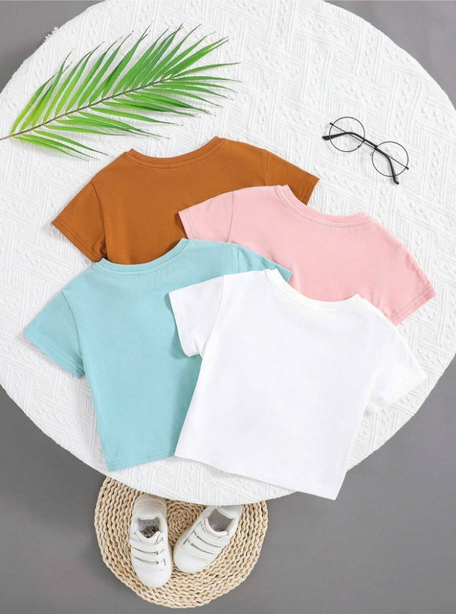 Unisex color block T-shirt [ 6M-18M ]