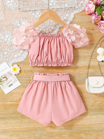 Baby Girls Pink party 2 pcs set [6M-3Y]