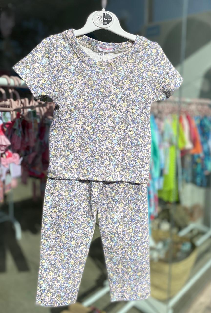 PJ Set - Floral Garden Theme