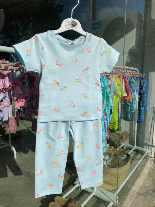 PJ Set - Unicorn Theme