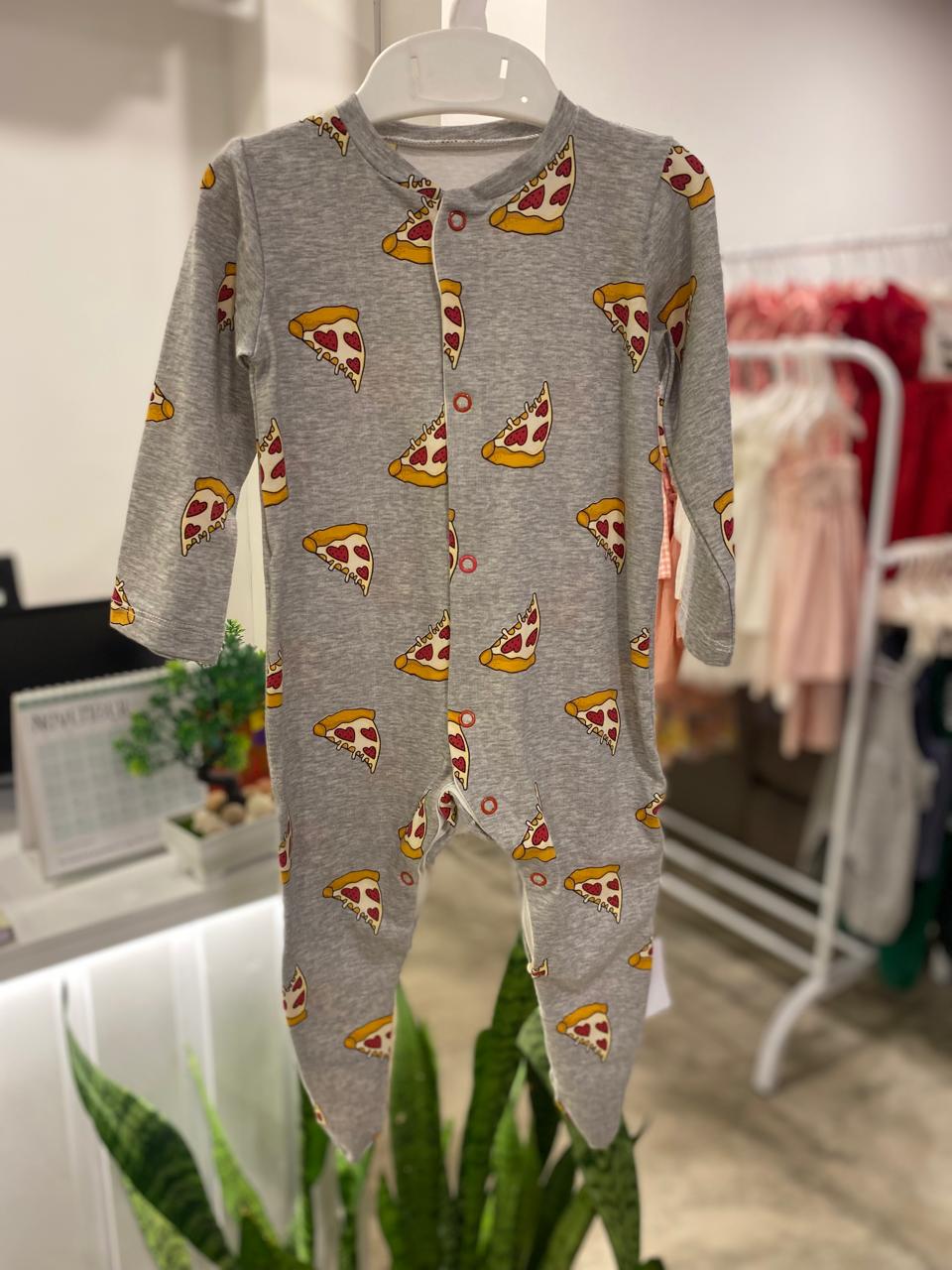 Pizza Theme Sleepsuit