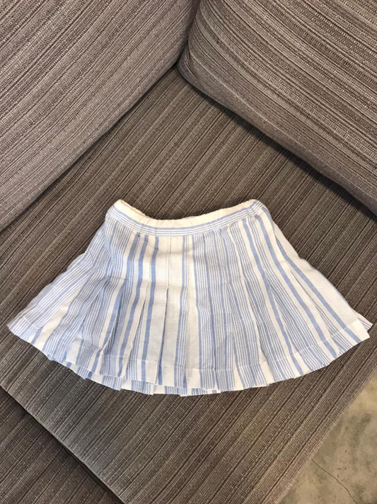 Blue Stripe Skirt