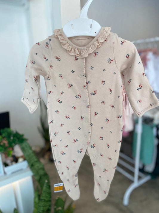 Cherry Theme Sleepsuit