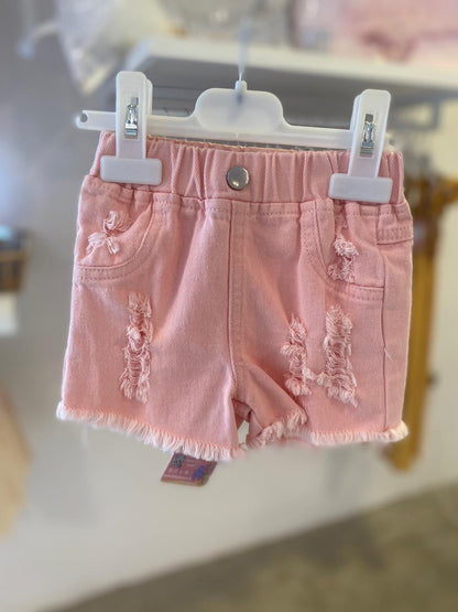 Summer Ripped Denim Shorts