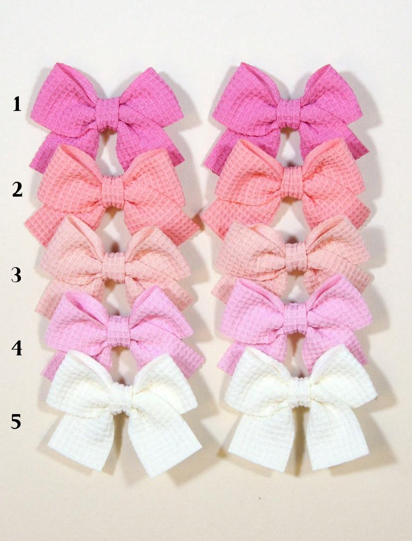 Cute Ribbon Bowknot Hair Clips