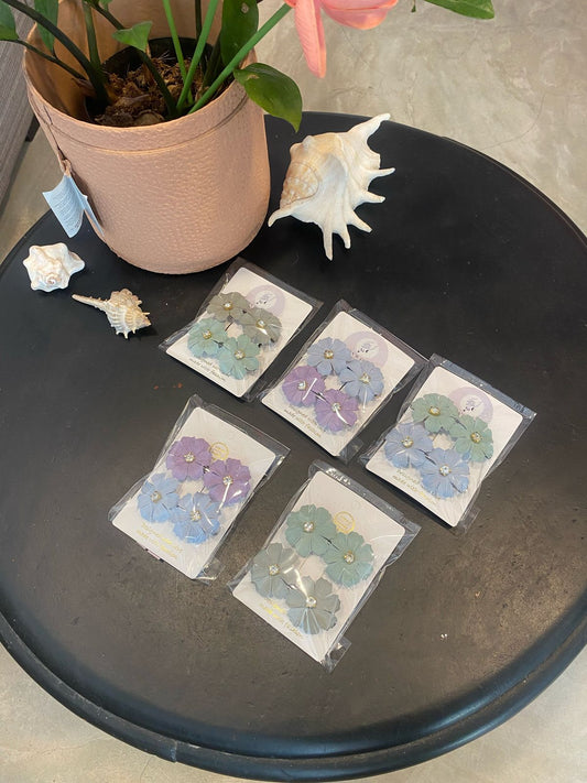 Flower Hair Clips