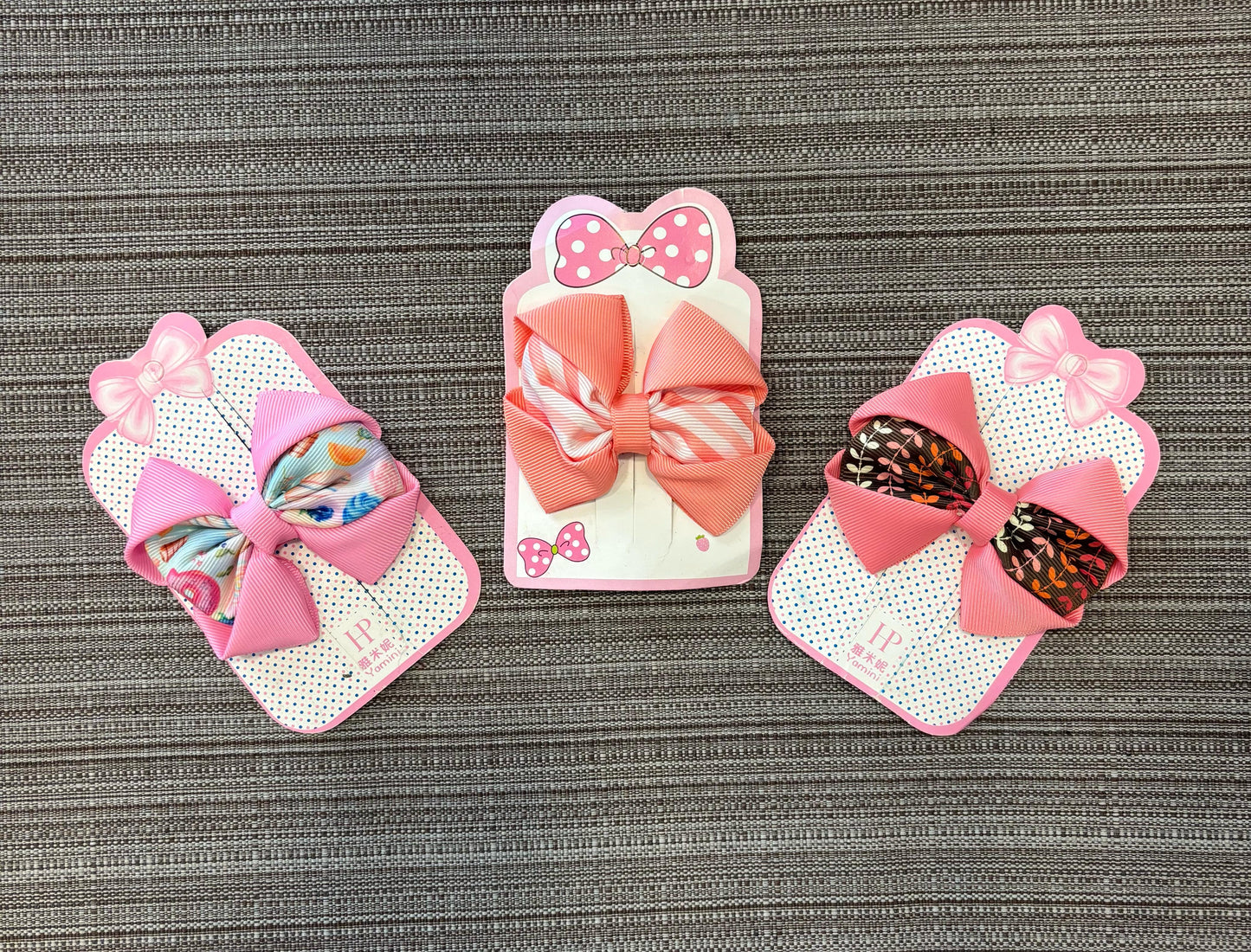 Single Bow Clips