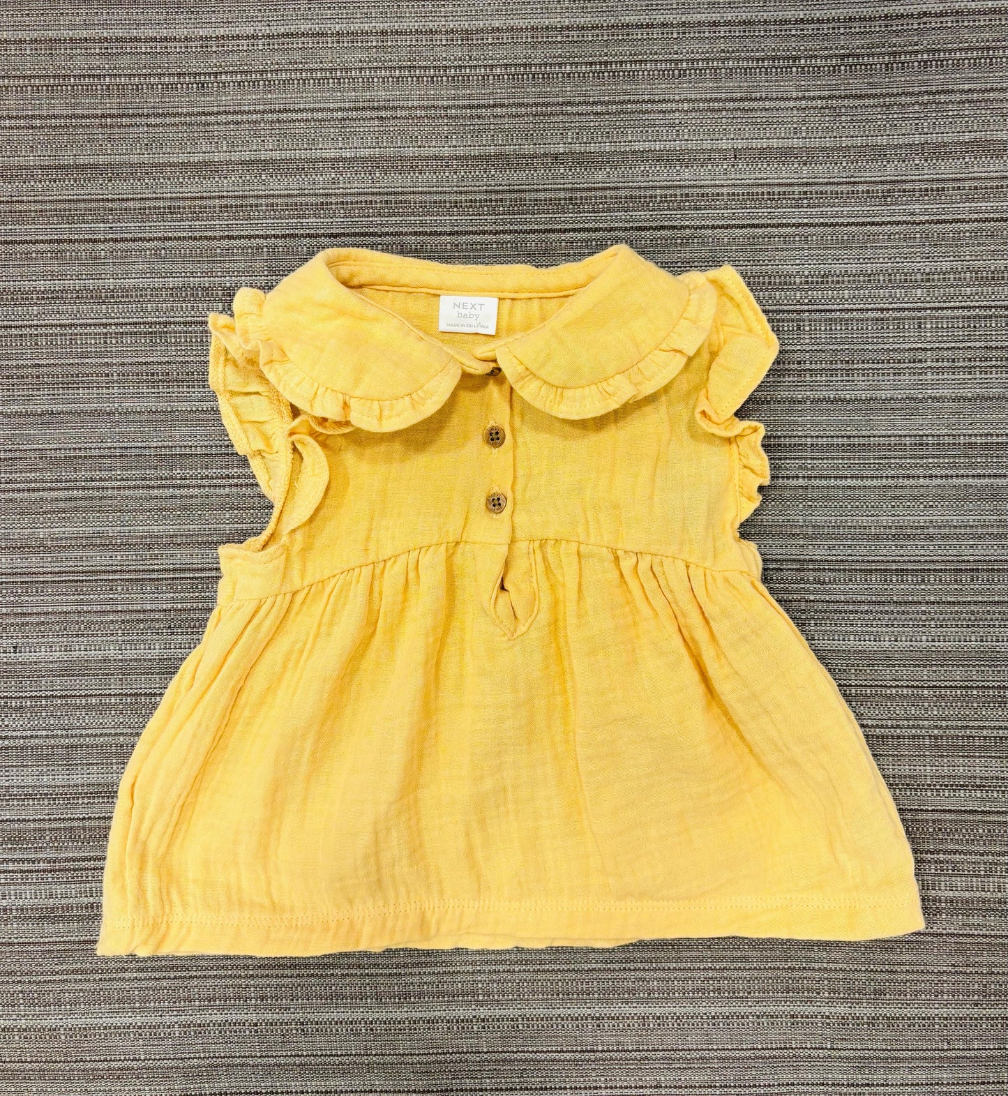 Yellow Birdy Dress