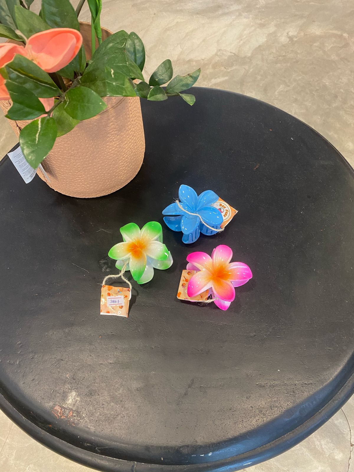 Big Flower Clips