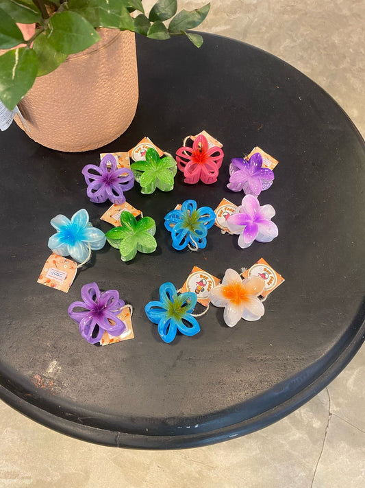 Small Flower Clips
