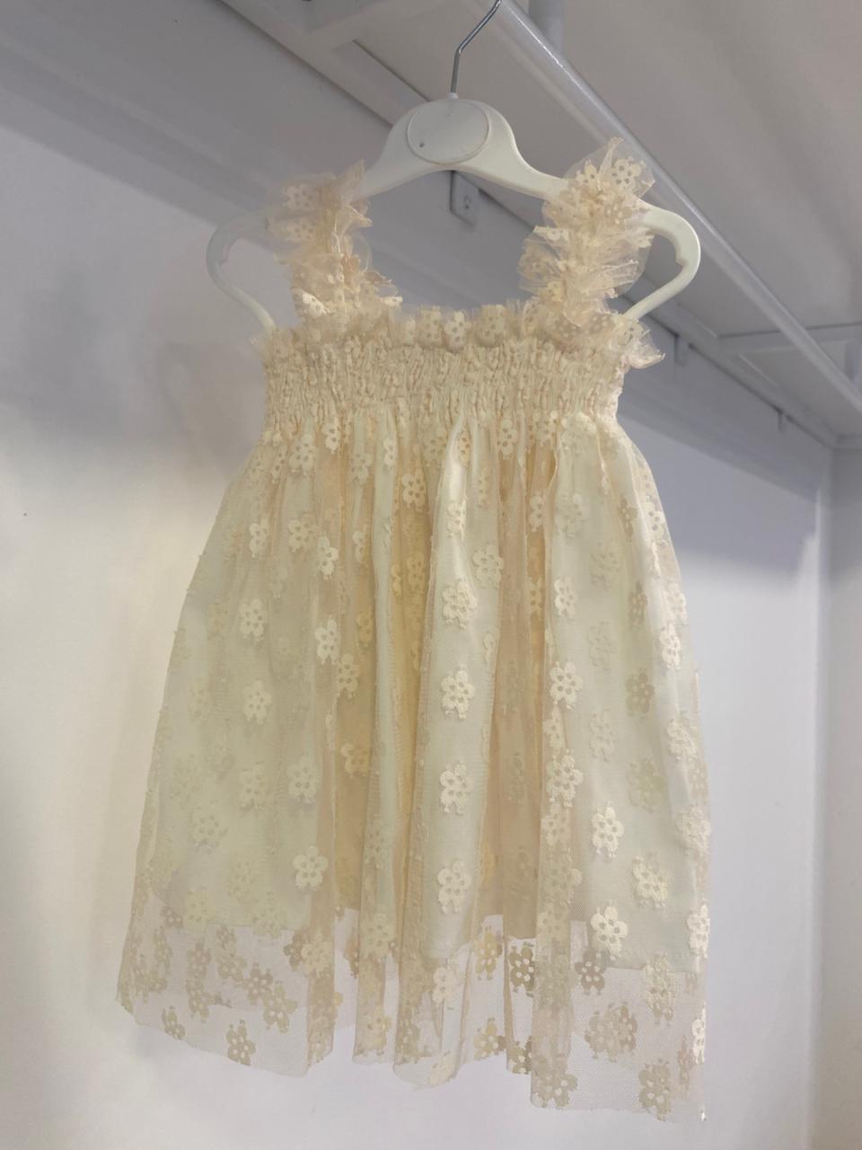 Shells Lace Dress | 6M