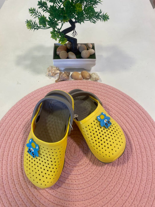 Yellow Bear Clogs