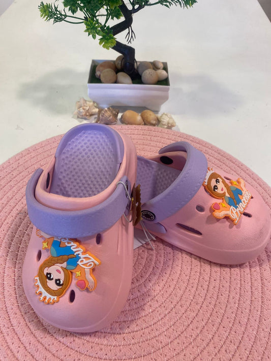 Pink Princess Clogs