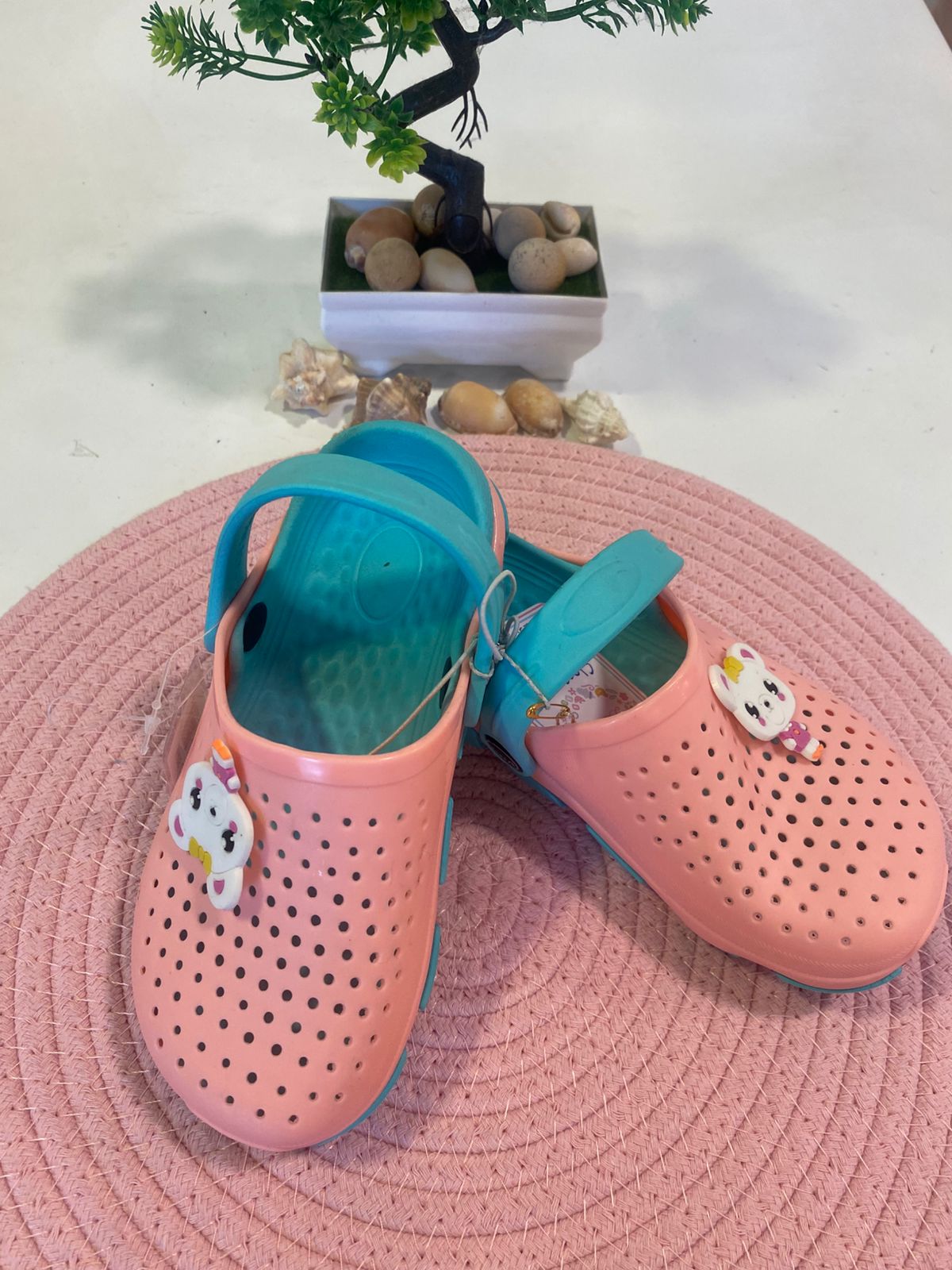 Pink Bear Clogs
