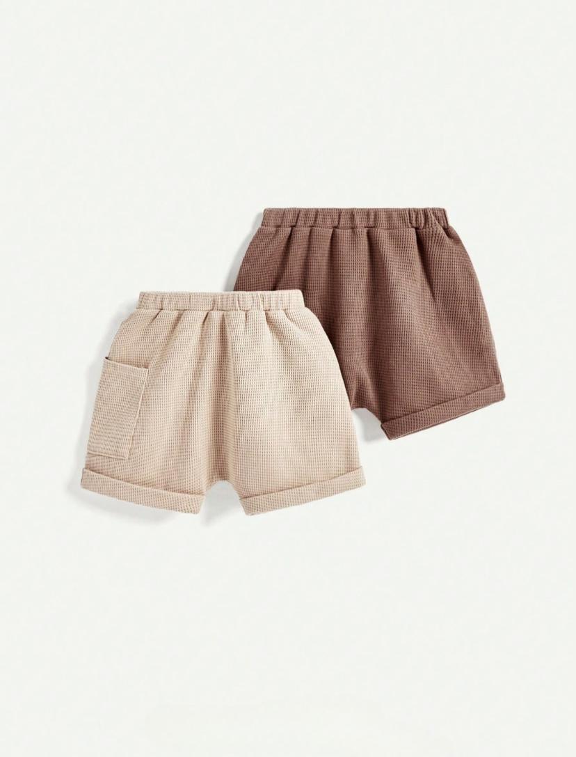 Solid Color Summer Shorts