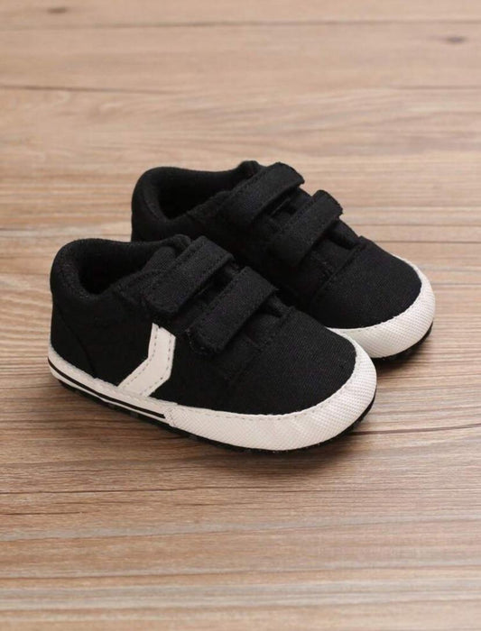 Black Block Canvas Shoes