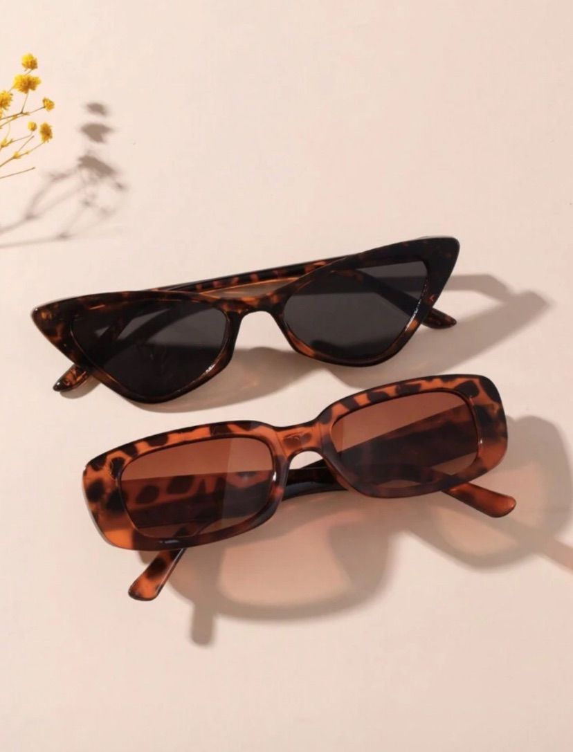 Simple Cat Eye & Square Fashion Shades