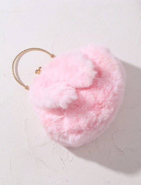 Cute Rabbit Ears Plush Bag