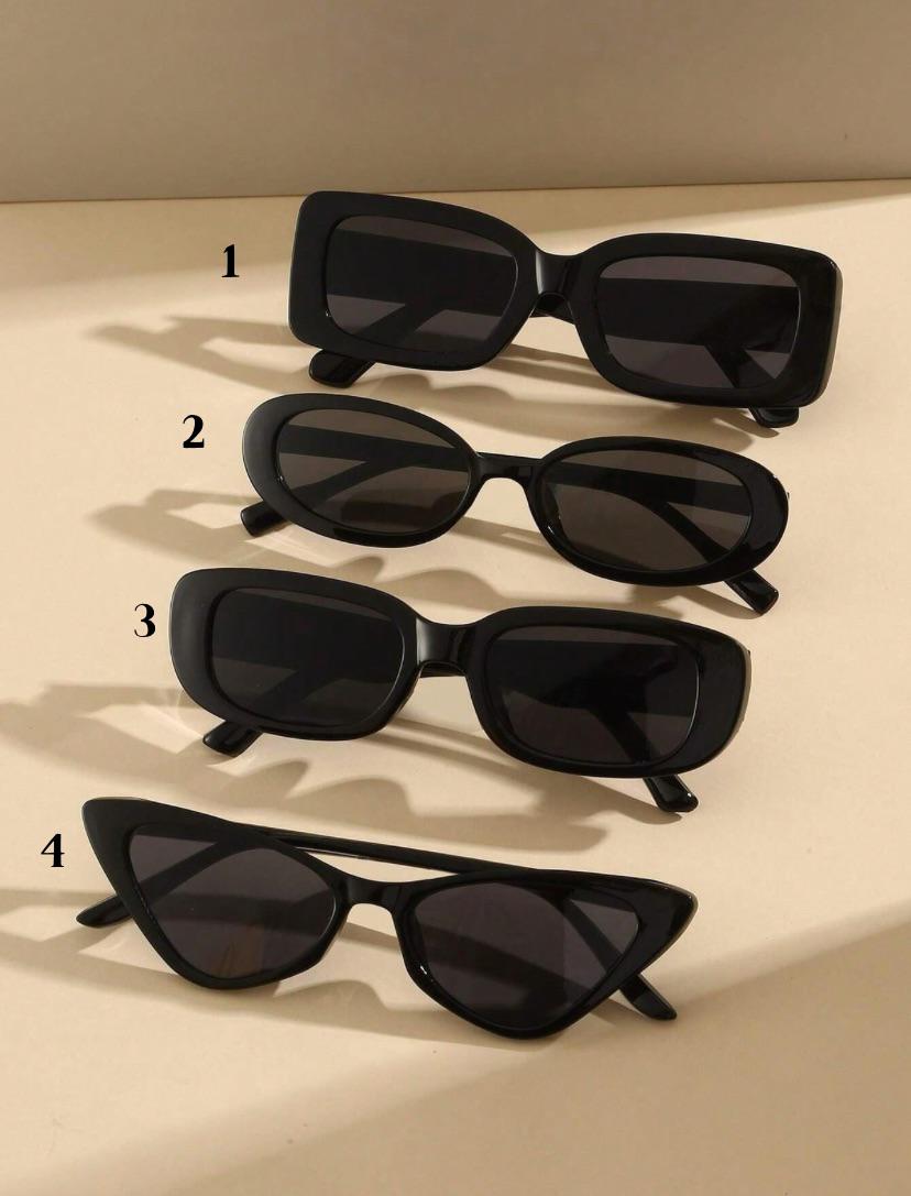 Ebony Cat Eye Square Shades | 8-14Y