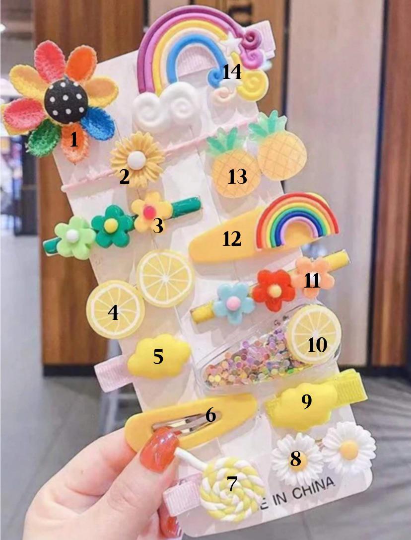 Cute Shapes Mini Hair Clips