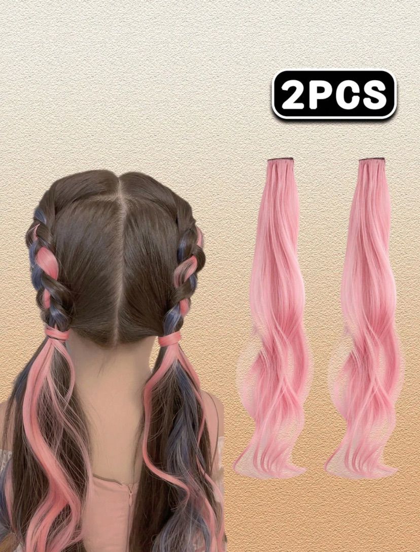 Seamless Hanging Dyed Hairpieces