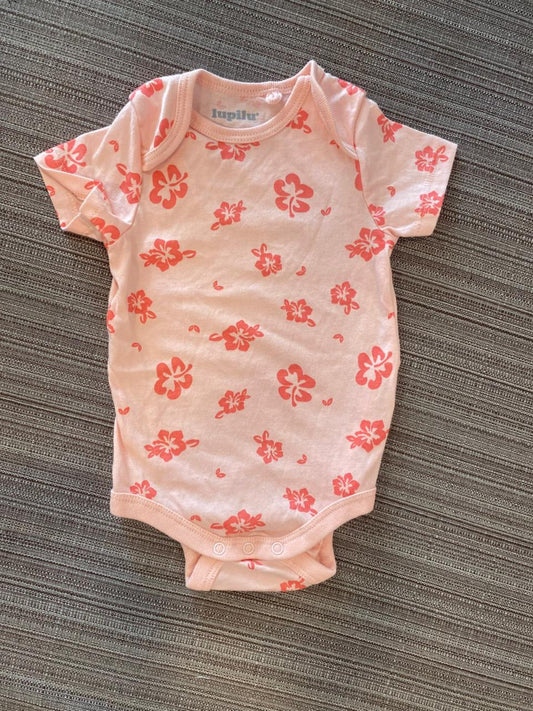 Aklesh Red Printed Bodysuits | 3-6M