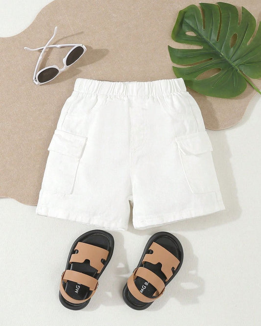 Bold & Retro - Casual & Comfortable Pocket Jeans Shorts - 6M - 3Y