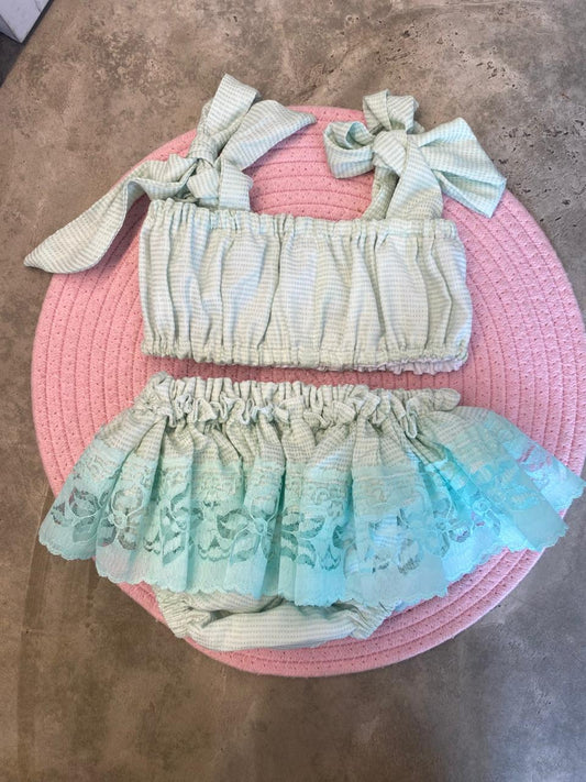 FNB Green Two Pcs Set