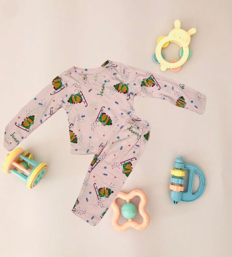 TCB Christmas Pink PJ