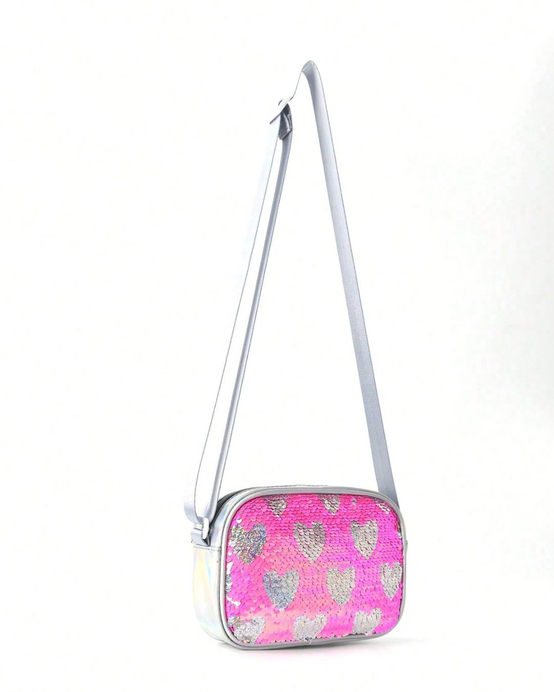 Love Sequins Multicolor Y2k Style Bag