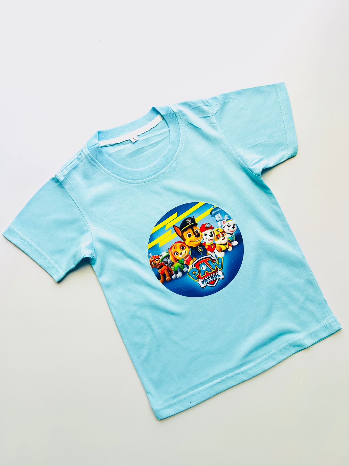 TCB Paw Patrol Print Blue Color Kids T-shirt