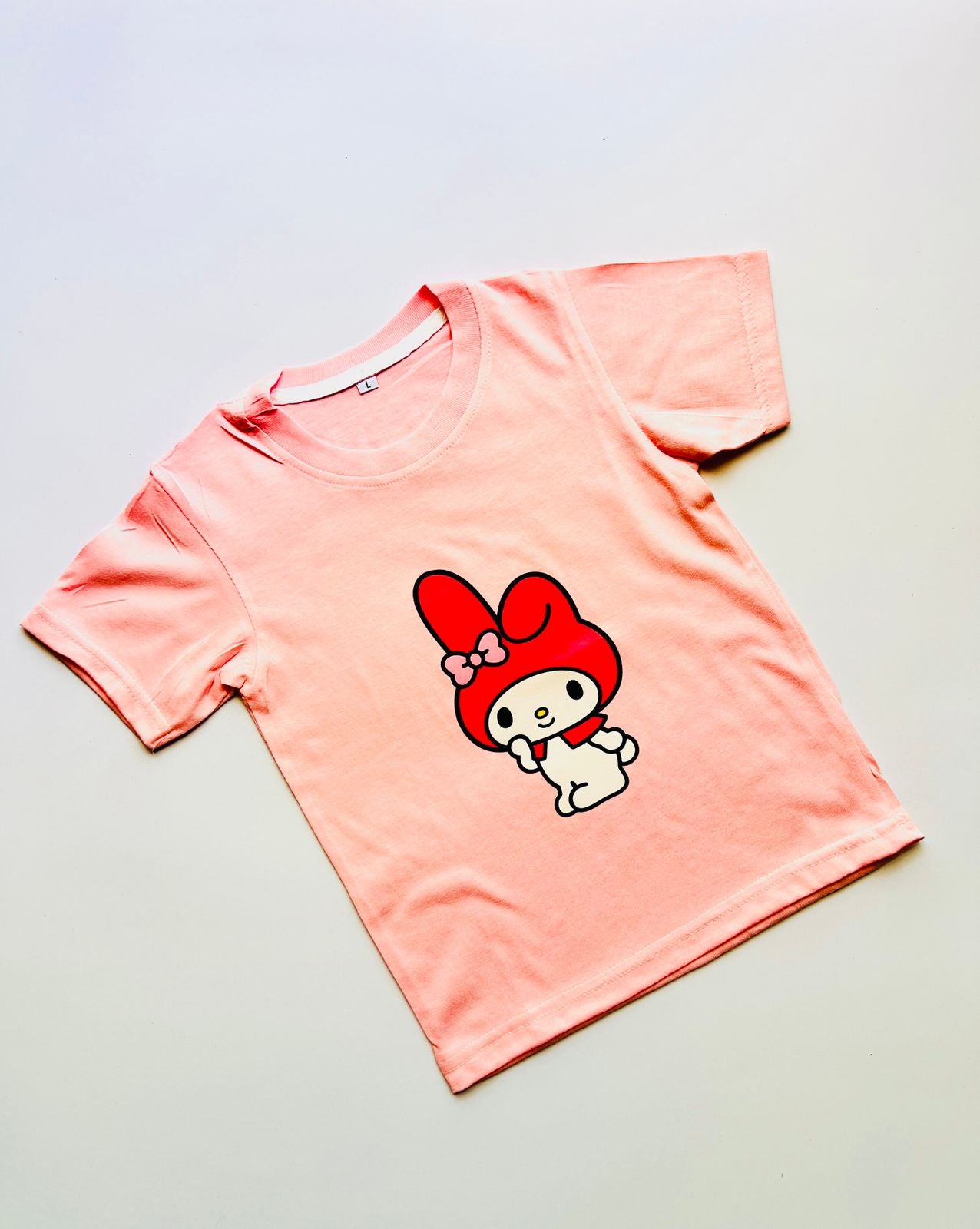 TCB My Melody Print Color Pink Color Kids T-shirt