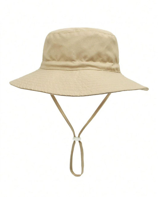 BB Khaki Wide Brim Bucket Hat