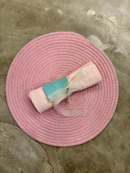 PB Plain Pink Baby Bath Sheets