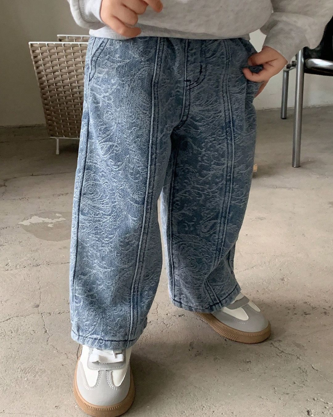 Baby Boys Light Wash Blue Denim | 6M - 3Y