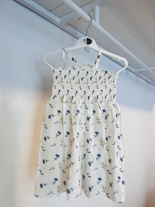 Shells Purple Flower Smoke Dress