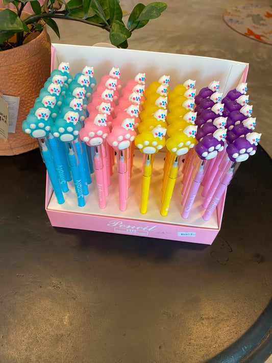 Bee Free Paw Design Pencils